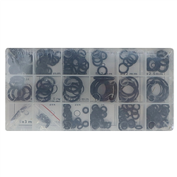 Zestaw oringów pudełko plastikowe 225 szt 3x1 - 22x2-347522968