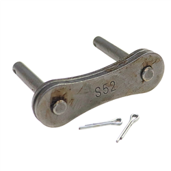 Zamek łańcucha podajnika, przenośnika S52 podziałka 38,1mm sworzeń 5,72mm hartowany MORGA-347523370