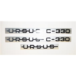Komplet naklejek znaków - emblematów Ursus C-330-347771949