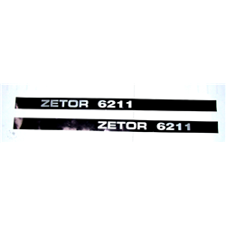 Komplet znaków - emblematów Zetor 6211-347490419