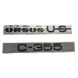 Komplet znaków - emblematów Ursus C-355-347774254