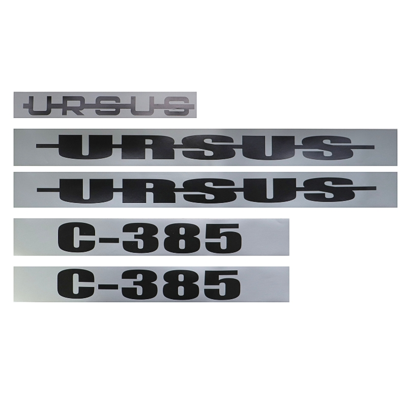 Komplet znaków - emblematów Ursus C-385-347774892