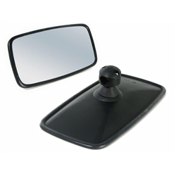 Lusterko, lustro zewnętrzne ciągnikowe uniwersalne wymiar 285x155 obejma 18mm LPO270-347883610