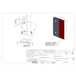 Osłona PLATINIUM wzmocniona prawa do pługa podeszwowego-347934390