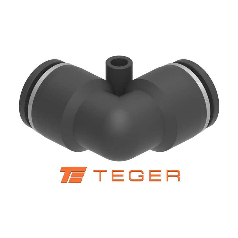 Kolanko wtykowe tekalan (90 stopni) 16mm TEGER, (sprzedawane po 5)-347936748