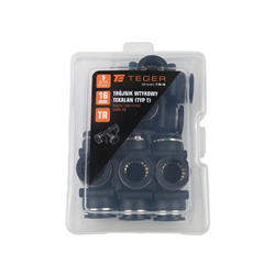 Trójnik wtykowy tekalan (typ T) 16mm TEGER, (sprzedawane po 5)-347937299