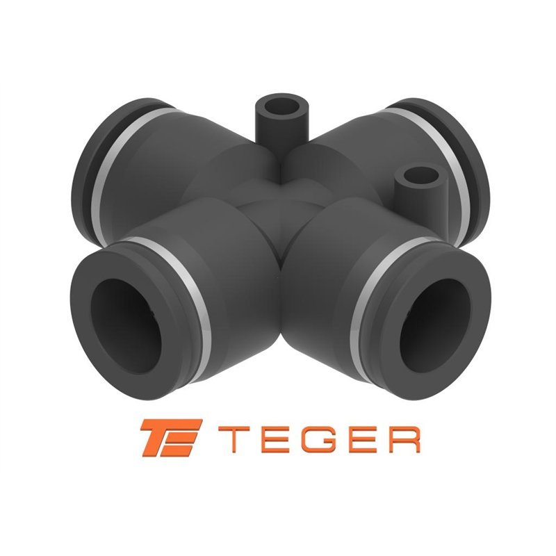 Czwórnik wtykowy tekalan 4mm TEGER, (sprzedawane po 5)-347936324