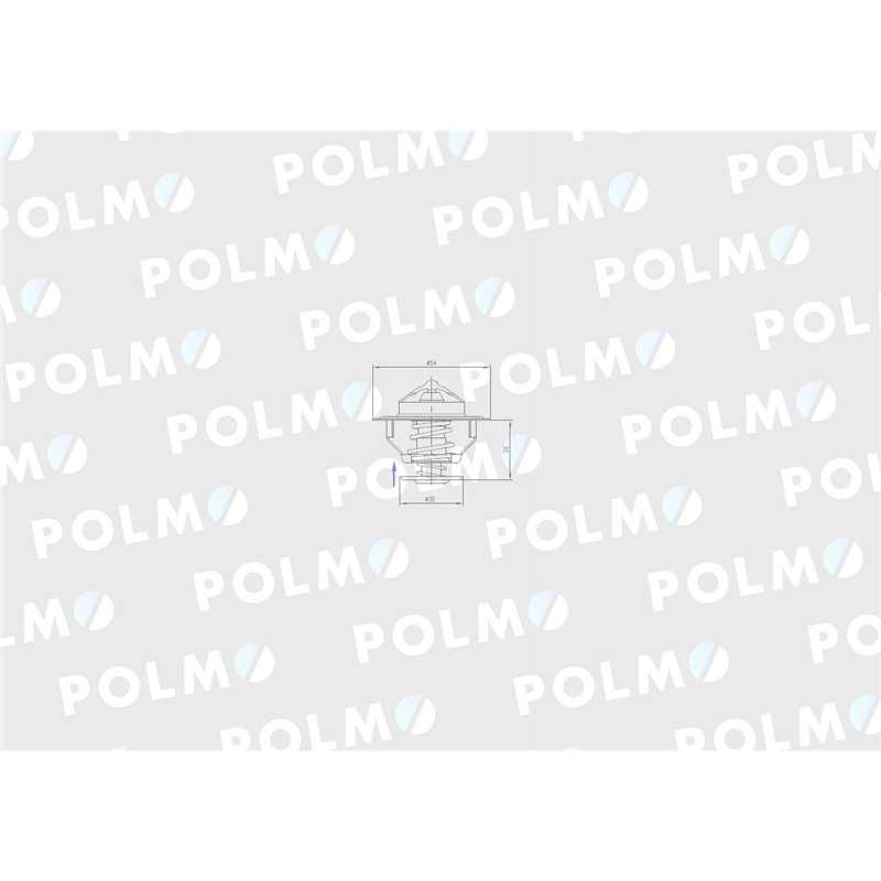 Termostat 0.007.1258.3 Deutz POLMO-347880206