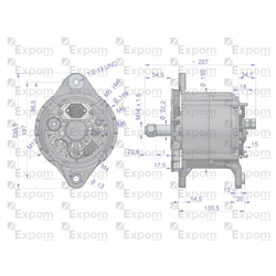 Alternator LRA03294 Nowy Typ EXPOM KWIDZYN eu-347459591