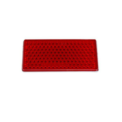Odblask prostokątny 105x48 czerwony ( sprzedawane po 10 )-347445872