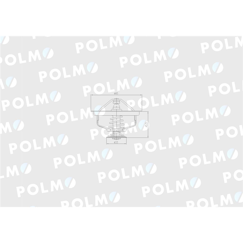 Termostat 130100060706 Case POLMO-347451872