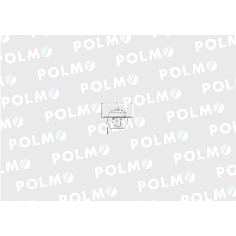 Termostat 162000060701 Case POLMO-347451887
