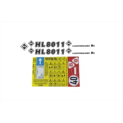 Stickers for the IFA HL 80.11 trailer