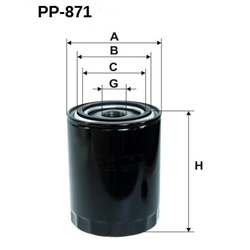 Filtr oleju PP-8.7.1 Sędziszów-347441274