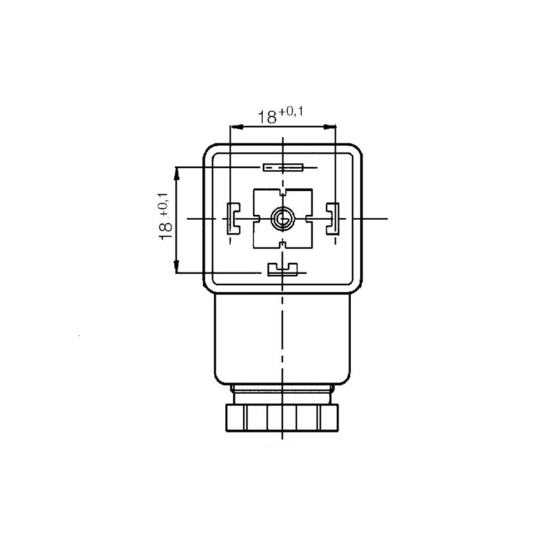 Wtyczka elektryczna 4-pin (3+PE). PG9 DISI-347463084