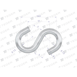Łącznik typu S 3mm TEGER, (sprzedawane po 10)-347769089