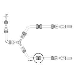 Łącznik węża 1/2" / TEGER-347895118