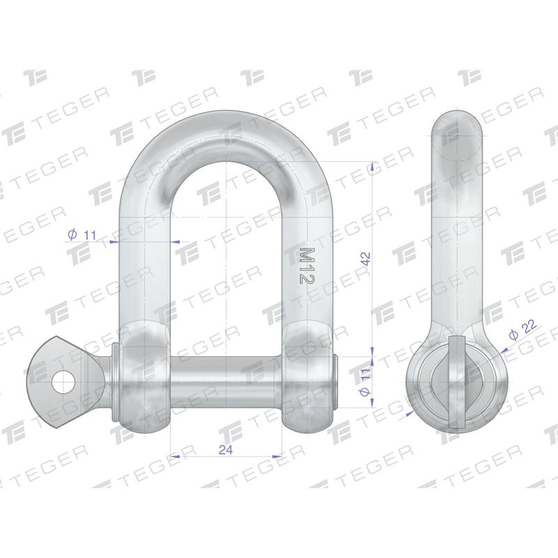 Szekla typu D 12, TEGER (sprzedawane po 5)-347907720
