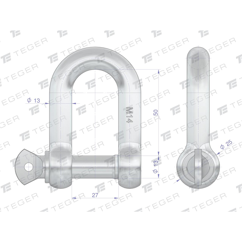 Szekla typu D 14, TEGER (sprzedawane po 5)-347907762
