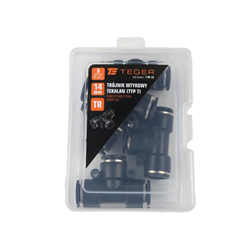 Trójnik wtykowy tekalan (typ T) 14mm TEGER, (sprzedawane po 5)-347937337