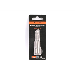 Kluczyk magnetyczny HEX 1/4" 10x65 mm, CR-V, Teger-347473508
