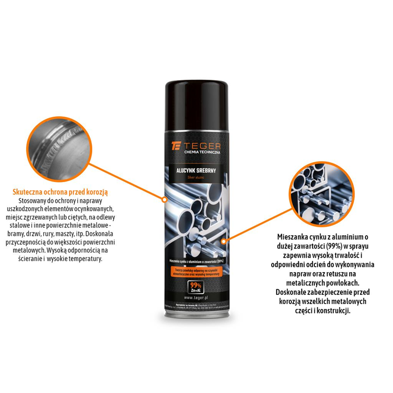 Alucynk srebrny 500 ml / TEGER-347894274
