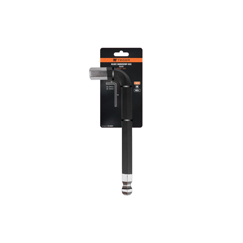 Klucz imbusowy HEX H24 - DŁUGI / TEGER-347474059
