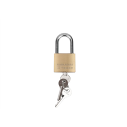 Kłódka mosiężna 40mm - 3 klucze / TEGER-347904095