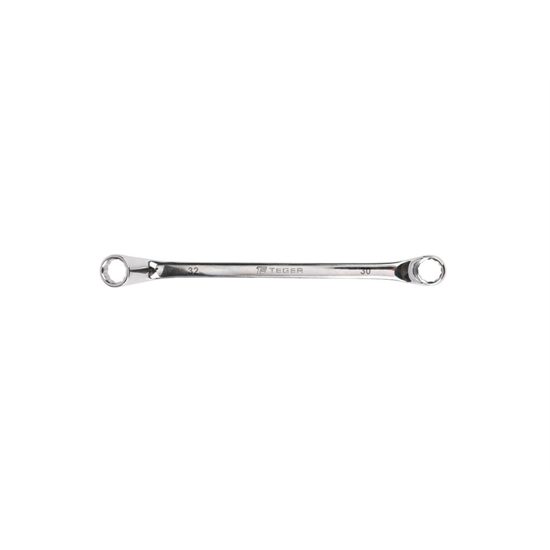 Klucz oczkowy odgięty 30x32mm / TEGER-347904078