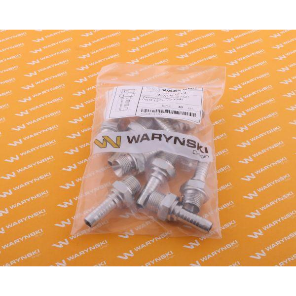 Zakucie hydrauliczne AGR DN16 5/8'-14 Waryński-347449593