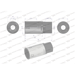 Nasadka do świec 1/2". 21mm, Waryński-347454771