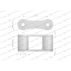 Ogniwo łańcucha S55 Waryński ( sprzedawane po 5 )-347887093
