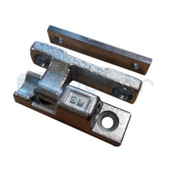 Zawias do burty aluminiowej L90 Bolec + gniazdo + podkładka