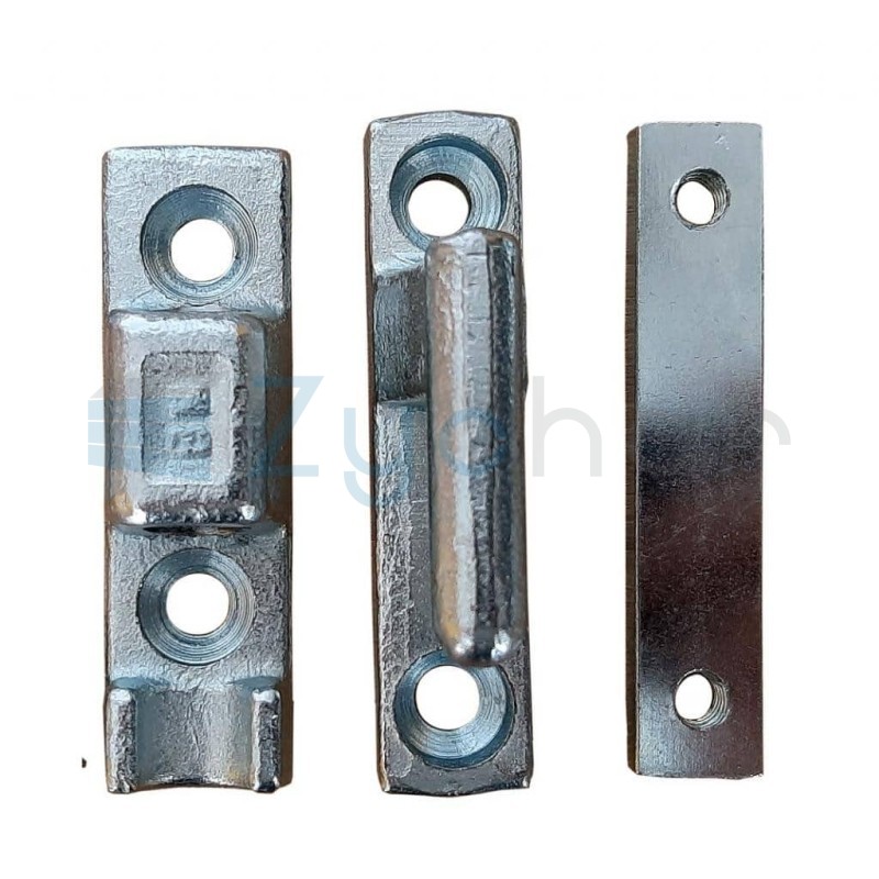Zawias do burty aluminiowej L90 Bolec + gniazdo + podkładka