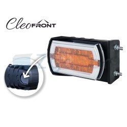 LZD 2789/W2 CLEOfront front lamp, with side mounting