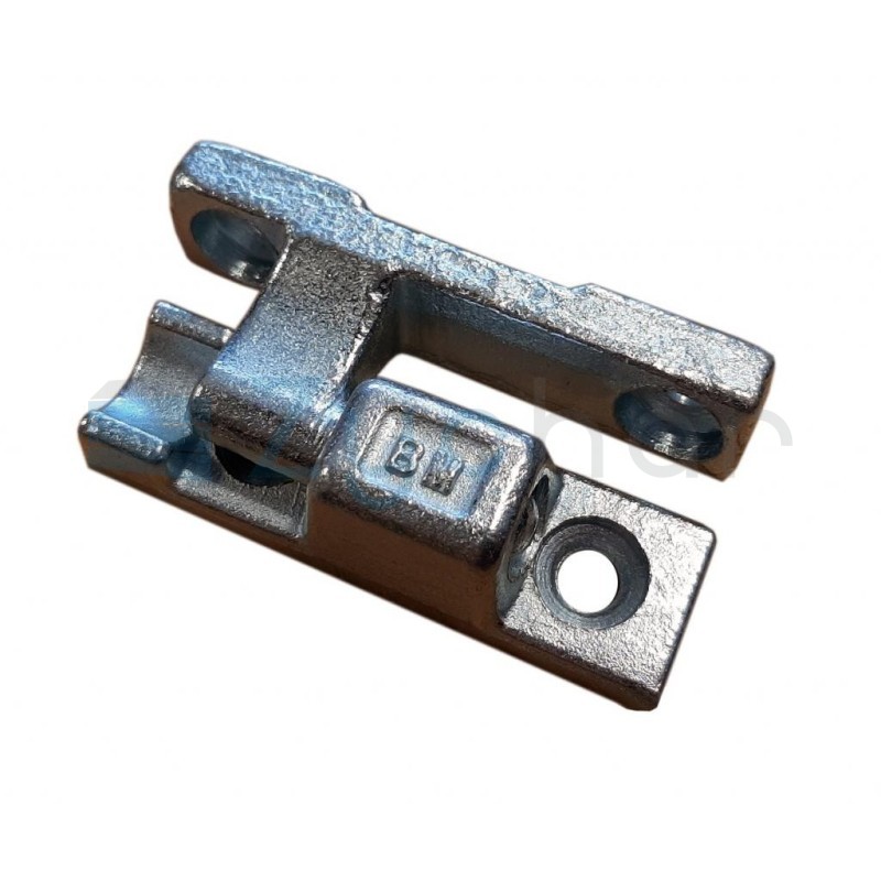 Zawias do burty aluminiowej L90 Bolec + gniazdo