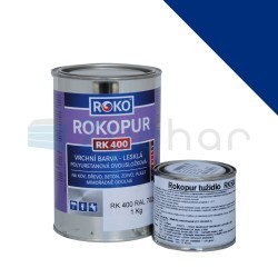 Farba poliuretanowa 1 kg RAL 5005 (NIEBIESKI Sygnałowy)