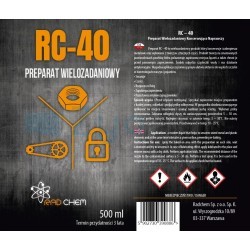 RC - 40 Preparat Wielozadaniowy 500 ml SPRAY